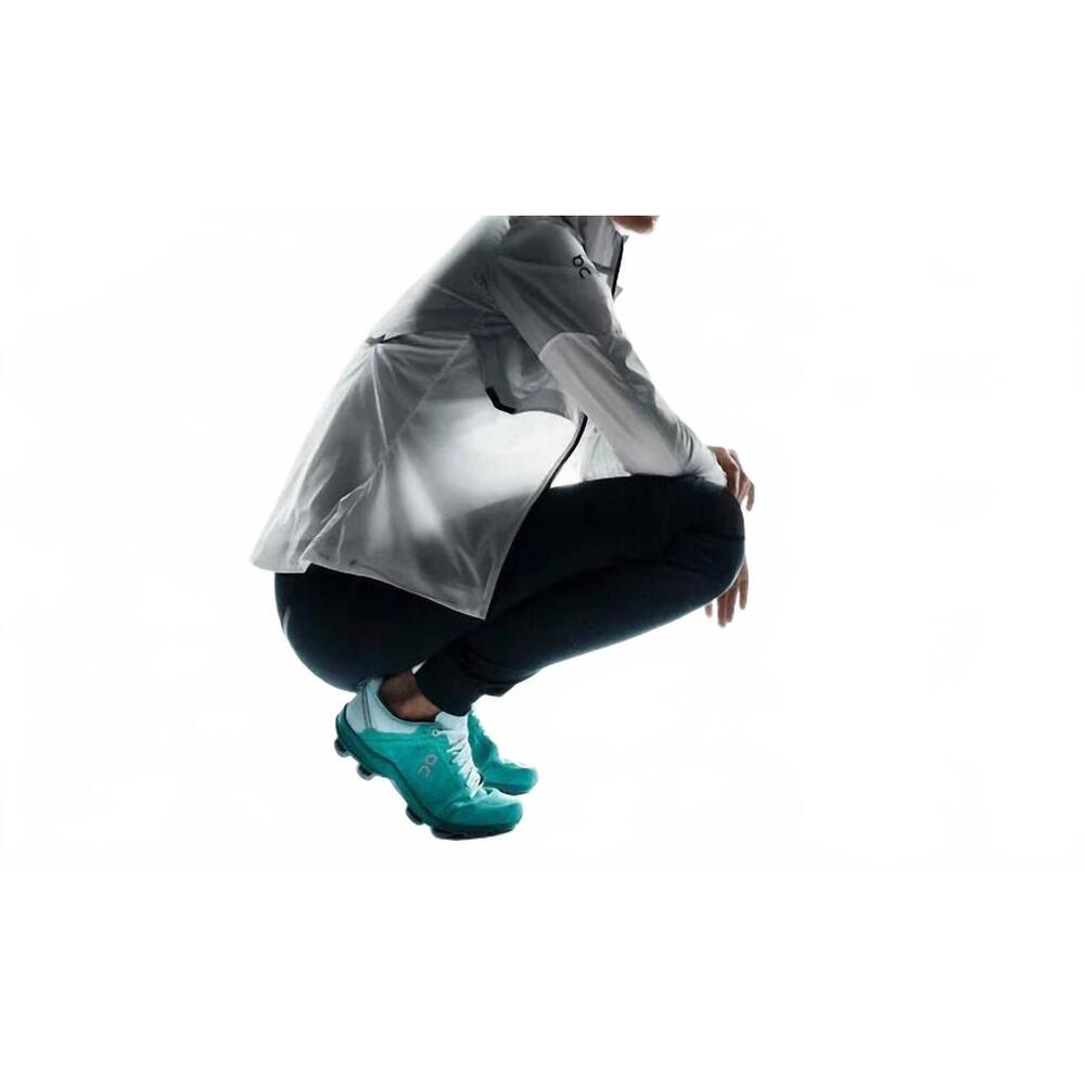 NEW ON women's weather jacket in grey|white
